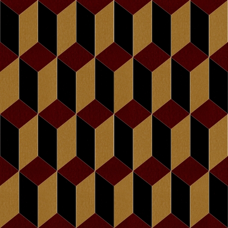 Seamless geometric pattern on textured paperの写真素材