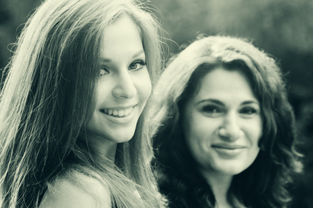 mother with teenage daughter