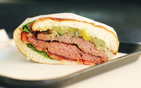 burgerの写真素材