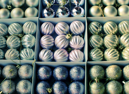 Christmas ballsの写真素材