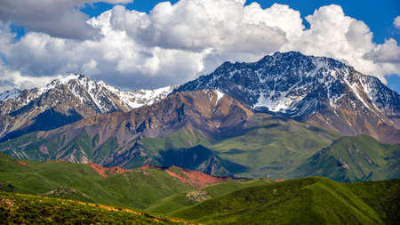 Snow Mountainの写真素材