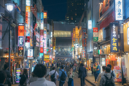 Summer night in Tokyoのeditorial素材