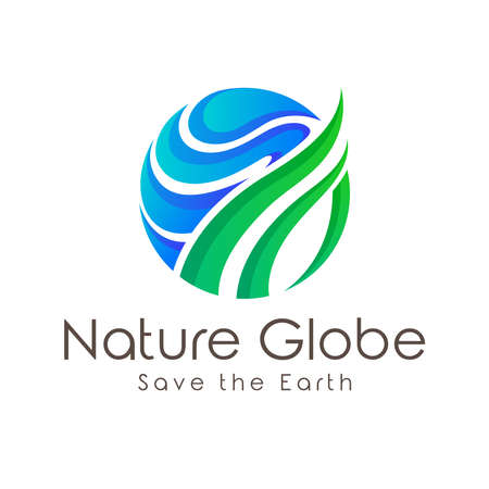 Nature earth and environment  vector.のイラスト素材