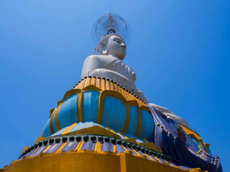 Big Buddha in thailandの写真素材