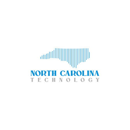 North Carolina Technology Logo Designのイラスト素材