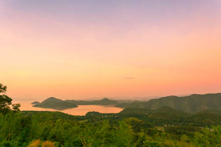 moutains viewの写真素材