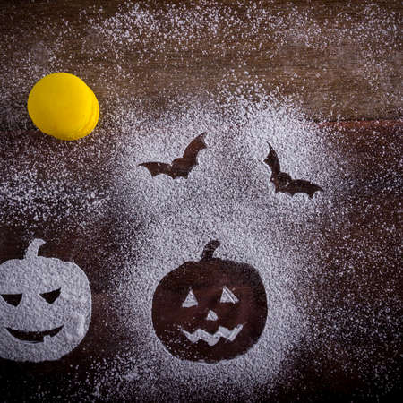 Haloween backgroundの写真素材