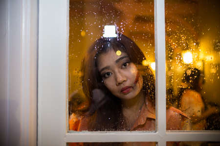 BANGKOK, THAILAND - OCTOBER 31, 2014: People take part in the Zombie at the chocolate ville park and restaurant on BANGKOK, THAILAND - OCTOBER 31, 2014.のeditorial素材