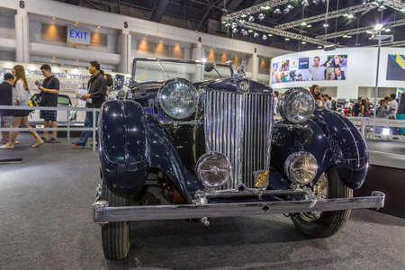 Vintage car club of Thailand at Thailand International Motor Expo 2016のeditorial素材