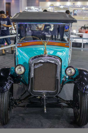 Bangkok, Thailand - December 11, 2016 : Austin 7 Tourer car from Vintage car club of Thailand at Thailand International Motor Expo 2016 (MOTOR EXPO 2016) on December 11,2016 in Bangkok, Thailand.のeditorial素材