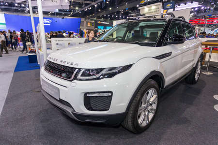 Bangkok, Thailand - December 11, 2016 :  Range rover car  at Thailand International Motor Expo 2016...