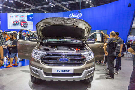 Bangkok, Thailand - December 11, 2016 :  Ford car at Thailand International Motor Expo 2016 (MOTOR EXPO 2016) on December 11,2016 in Bangkok, Thailand.のeditorial素材