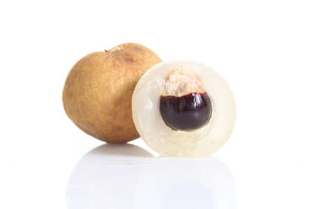 Dimocarpus longan, is a that produces edible fruit.の写真素材