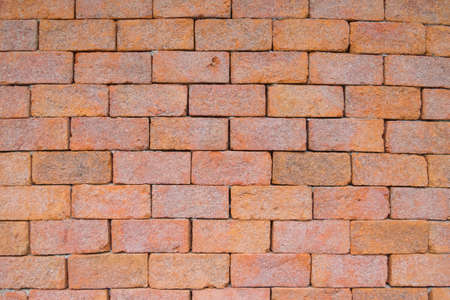 Red brick wall