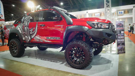 BANGKOK - JULY 4 : Modified car show at Bangkok International Auto Salon 2018, the largest and most...