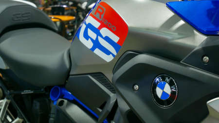 BANGKOK - JULY 5 : BMW Modified motorcycle show at Bangkok International Auto Salon 2018, the...