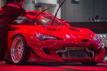 BANGKOK - JULY 5 : Modified car show at Bangkok International Auto Salon 2018, the largest and most...