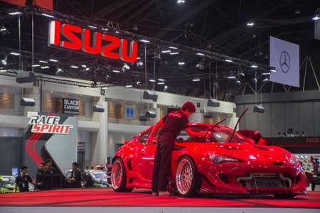 BANGKOK - JULY 5 : Modified car show at Bangkok International Auto Salon 2018, the largest and most...