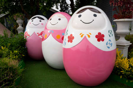 Bangkok, Thailand - October 7, 2018: People visit and dine at chocolate ville park and restaurant in Bangkok,Thailand.The chocolate ville park and restaurant opened in 2012のeditorial素材