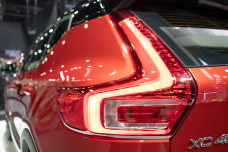 Bangkok, Thailand - November 30, 2018 :  Volvo XC40 car  at Thailand International Motor Expo 2018...