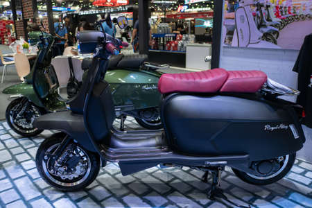 Royal Alloy Motorcycle and accessory at Thailand International Motor Expo 2018のeditorial素材