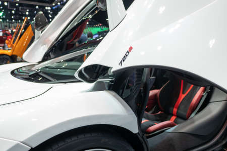 Bangkok, Thailand - November 30, 2018 :  PORSCHE car show at Thailand International Motor Expo 2018 (MOTOR EXPO 2018) on Nov 30,2018 in Bangkok, Thailand.のeditorial素材