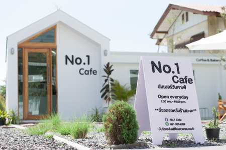 No.1 Cafe is minimal cafe at Phayakkhaphum Phisai