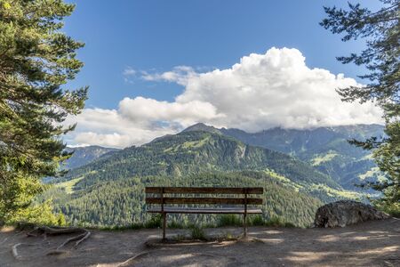 Alpine atmosphere of Switzerland