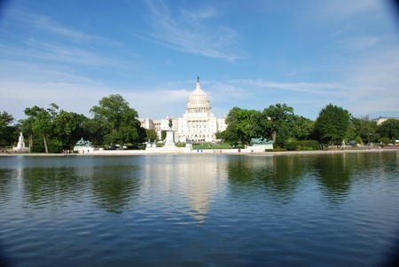 Capital Hill, Washington DC, USAの写真素材