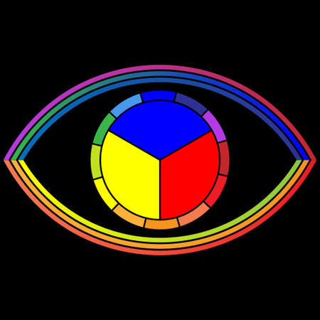 Eye - Color wheelのイラスト素材