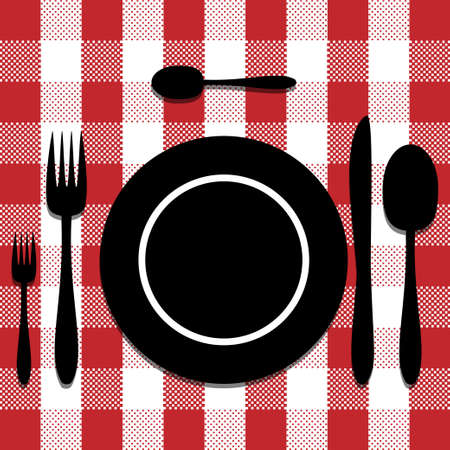 Cutlery setのイラスト素材