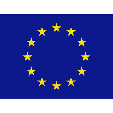 Flag of Europeのイラスト素材