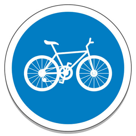 Bicycle signのイラスト素材