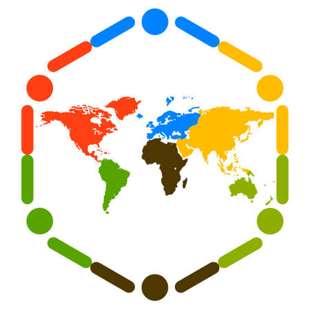 Winning teamのイラスト素材