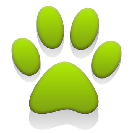Paw Printのイラスト素材