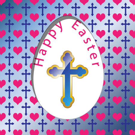 Happy Easterのイラスト素材