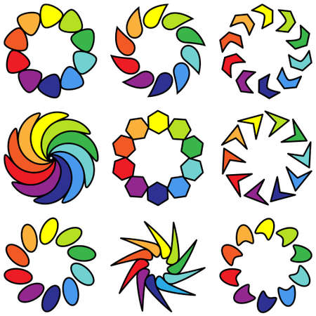 Icon setのイラスト素材