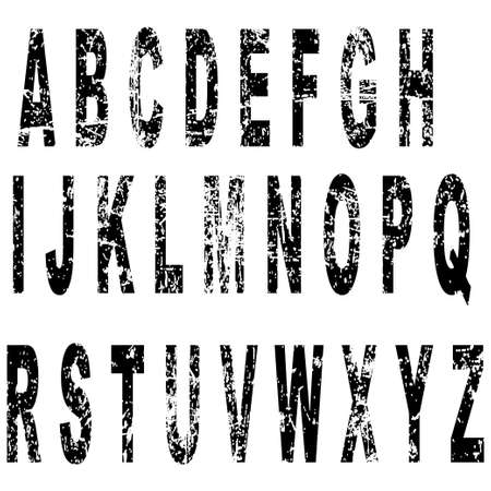 Alphabetのイラスト素材