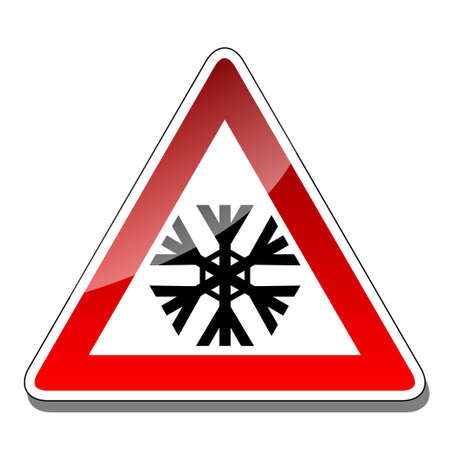 A warning signのイラスト素材