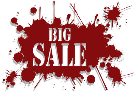 Big sale backgroundのイラスト素材