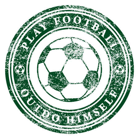 Play Footballのイラスト素材