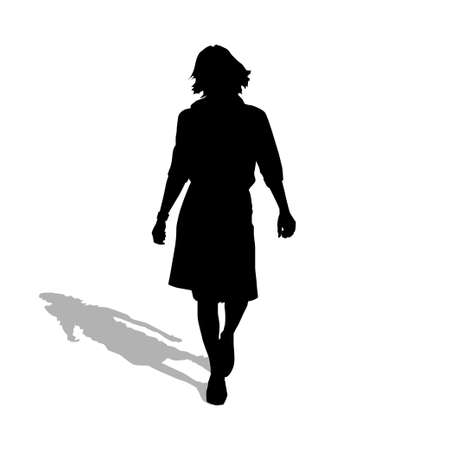 A woman with styleのイラスト素材