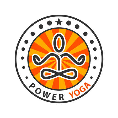 Power Yoga - Meditationのイラスト素材