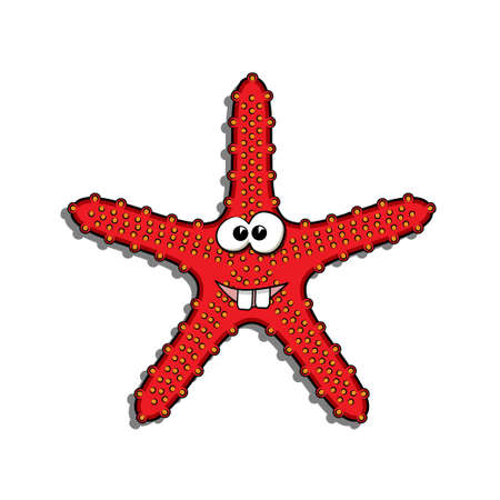 Red sea starのイラスト素材