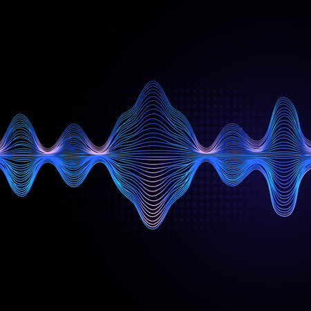 Abstract lines and shapes. Illustration of abstract lines and shapes as a background.のイラスト素材