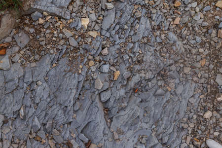 it is horizontal modern brick wall for pattern and background.
