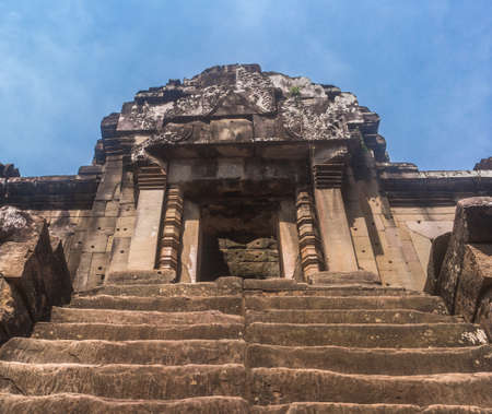 Ta Keo temple in Angkor, Siem Reap, Cambodiaの写真素材