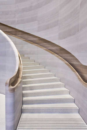 Gorgeous marble staircase designの写真素材