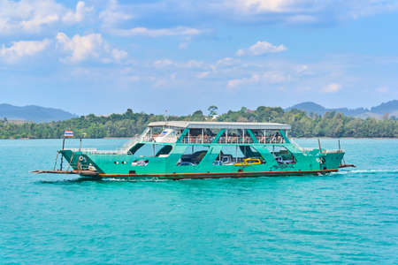 Ferry to Koh Chang Island in Trat, Thailand
