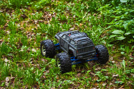 Radio-controlled car movement
